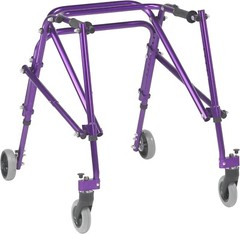 Nimbo 2G Lightweight Posterior Walker, Without Seat, Wizard Purple, Medium