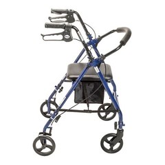 Rollator Steel 31 to 37 Inch Handle Height – ✅1 Yr Warranty