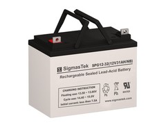 Alpha Technologies PS 12300 Replacement Battery By SigmasTek – GEL 12V 32AH NB