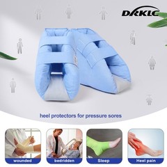 DRKLC Heel Protector for Pressure Sores, Improved Version ( Blue – 1 Pc )