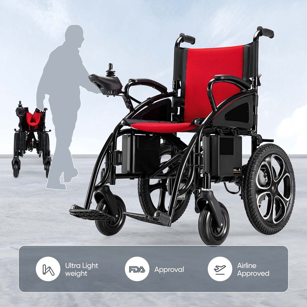 Used Foldable Electric Wheelchairs FDA Certified Medical Mobility Scooter 500W