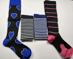 Unbranded Compression Lot Of 4 Pairs Socks Size S/M