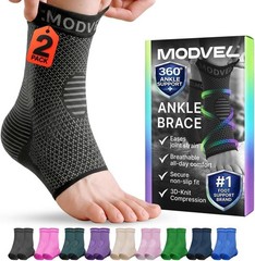 Foot Brace Socks for Sprained Ankle Compression Sleeve Support for Running