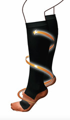 Compression Socks Pain Relief Calf Leg Foot Support Stocking Copper High