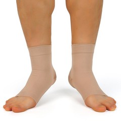 1Pair Ankle Brace Compression Sleeve Support Socks Foot Fasciitis Pain Relief