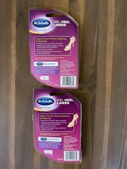 Dr Scholls Gel Heel Liners (Stylish Step) Lot of 2