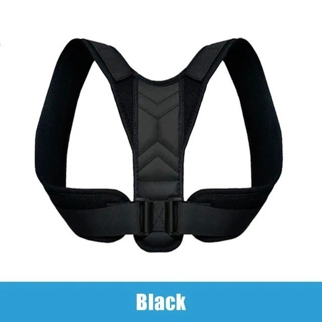 True Fit Posture Corrector Belt Adjustable Back Brace Straightener For Men – V2