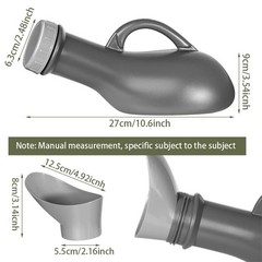 LAOJU Portable Urinal Bottle 1000ml Unisex Pee Bottle for Travel