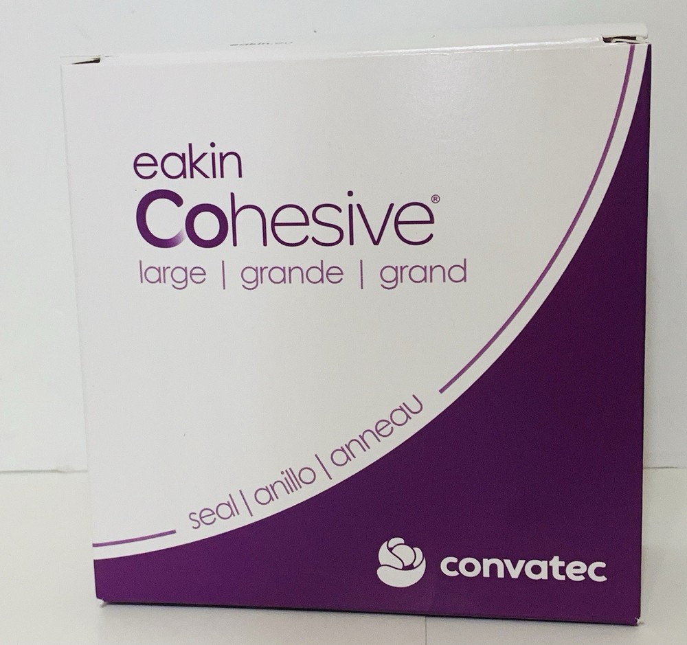 ConvaTec Eakin REF 839001 Cohesive Barrier Seals Large 3-7/8″ 1BX/10EA