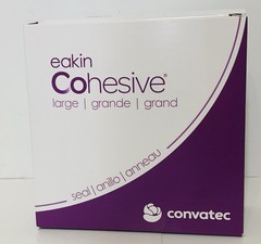 ConvaTec Eakin REF 839001 Cohesive Barrier Seals Large 3-7/8″ 1BX/10EA