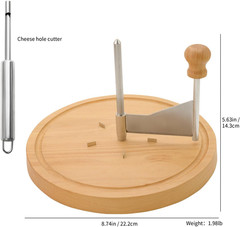2026 NEW Cheese Curler Wheel for Tête De Moine & Chocolate Swiss Style Girolle