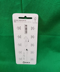 Widex Instant Open Ear-Tip Size Small LOT of 7 pkgs of 10 Dated 2015-2017