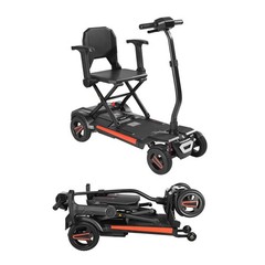 Uimoso 4-Wheel Electric Mobility Scooter with Automatic Folding,Remote Control