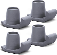 Walker Ski Glides, 4 Pack Durable Walker Ski Glides for Folding Walkers, Univers