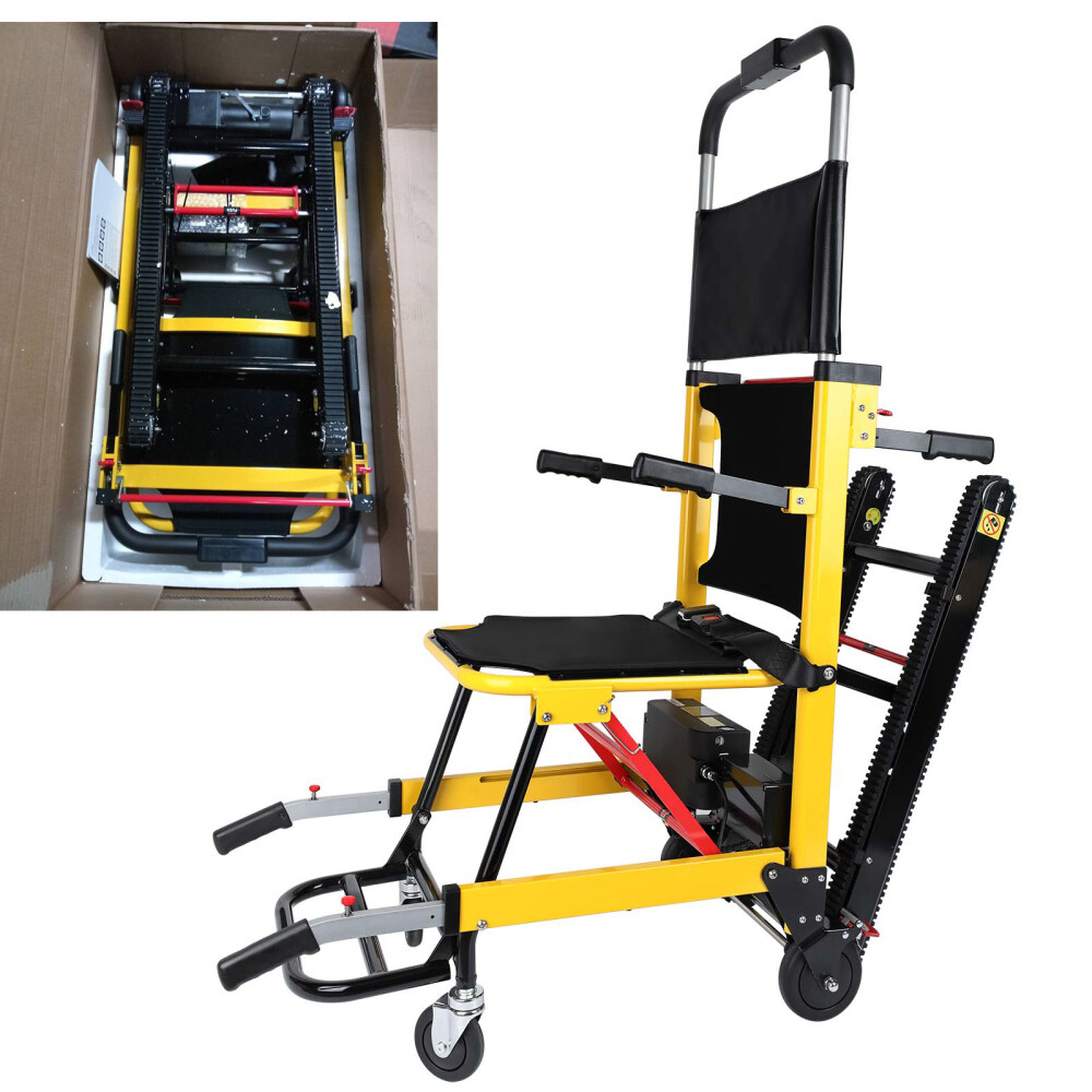 Motorized Stair Climbing Wheelchair Stair Lift Chair Elevator 450 lbs Max Load