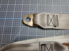 HOVEROUND MPV4/MPV5 GENUINE OEM REPLACEMENT SEAT BELT & BUCKLE LAP BELT