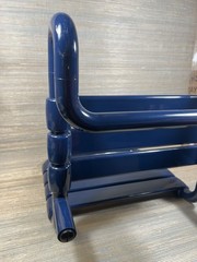 HEWI Hanging Shower Seat Dark Blue Removable 17-5/8″ Wide Bathroom Support