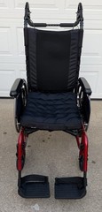 Ki Mobility Catalyst 5 Wheelchair 20×18 w/ ROHO Mosaic Air Cushion 2024 Red