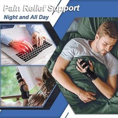 Finger Splint: Support the Middle, Index, little or Ring Finger S-M (Left Hand)