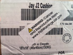 Jay 2 18″x18″ Wheelchair Cushion 2101 NEW In The Open Box