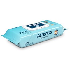 Attends Washcloth Large 8“ x 12-1/2“ – 12 packs of 72 #WCCP1000 ““