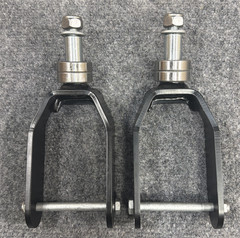 PAIR Caster Forks Quickie Q300M Q500M Zippie Power Chairs For 7″ Wheels #327