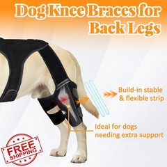 HCCW Dog Knee Braces for Back Leg | Knee Support for ACL/CCL Care, Dog Leg Br…