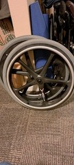 Ki Mobility Wheelchair With Emotion Wheels And A Never Used Pair Of Wheels