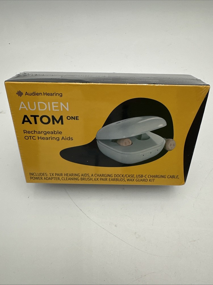 Audien Atom One Rechargeable Hearing Aid OTC