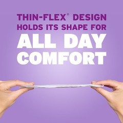 54 Count Poise Ultra Thin Incontinence & Postpartum Pads with Wings for Bladder