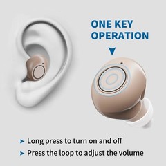 JINGHAO Rechargeable Hearing Aids Hearing Amplifier Sound Enhance Hearing LossBe