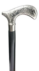 Antique Vintage Victorian Handle Brass Wood Walking Stick Cane Designer Gift
