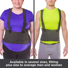 Adjustable Lower Back Brace Lumbar Support Waist Belt For Pain Relief
