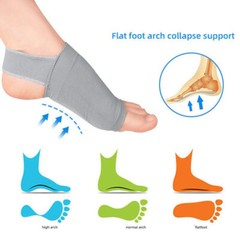 Copper Ankle Brace Compression Sleeve Support Socks Foot Fasciitis Pain Relief
