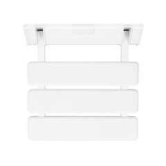 Shower Seat Folding Wall Mounted Bathroom Mobility Aid Chair Strong Fold Up Down