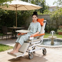 Irtme electric lift tranfer chair, Bath chair, Family-assisted for Elderly