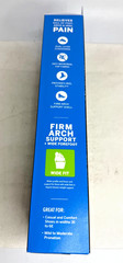 PowerStep Wide Fit Orthotic Shoe Insoles Size I/J Men’s 12-13 US