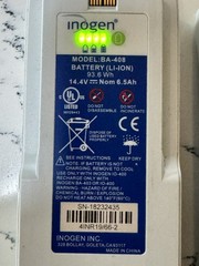 (2 units) G4 Inogen BA-408 Double Extended Battery Only – Inogen G4 or Rove 4
