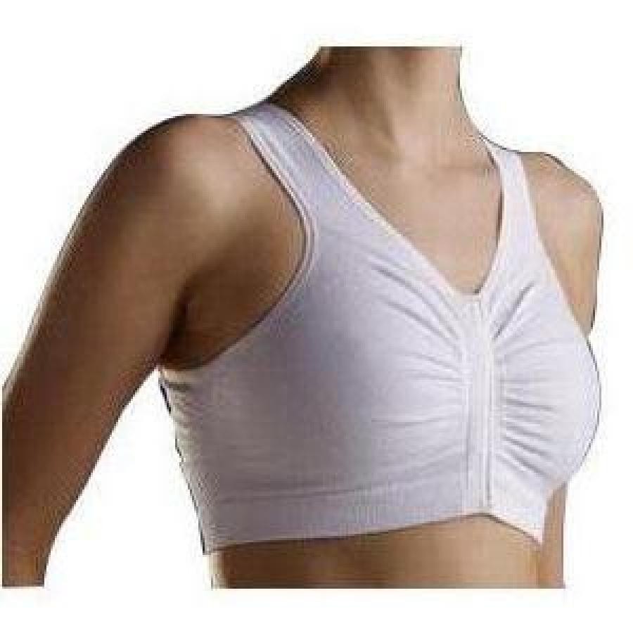 Dale Post-Surgical Bra Soft Fabric, B/C/D Cup 38-44″ Chest Hook/Loop Front Close