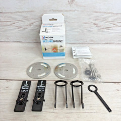 New OBX MOEN SecureMount Behind The Wall Anchor Pair SMA1000CH Free Shipping!