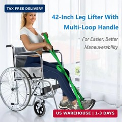42 Inch Leg Lifter – Leg Lifter Strap Rigid with Multi Loops – Leg Lifter After