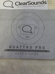 ClearSounds Quattro 4.0 Bluetooth Listening System