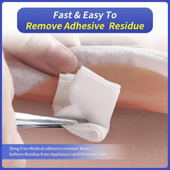Adhesive Remover Wipes – Skin Adhesive Remover for Sensitive Skin,Medical Adhesi