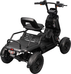 500W Heavy Duty 4 Wheel Mobility Scooters for Seniors Adults with Cargo Platform