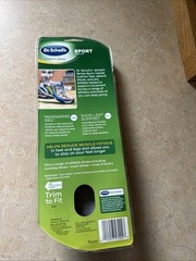 New Dr Scholls Sport Massaging Gel Advanced Shoe Insoles Women Size 6-10