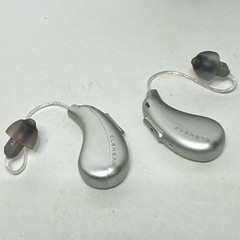 ELEHEAR Beyond Pro Rechargeable RIC Hearing Aids w/ VocClear 2.0 Silver Gray RIC