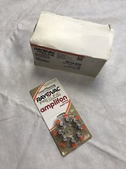 RAYOVAC Pro Line Advanced Hearing Aid Battery 80 Batteries Size 13A Exp 12/2020