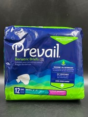 Prevail PV-017 Bariatric A Incontinence Brief XXL Bariatric 48 Ct