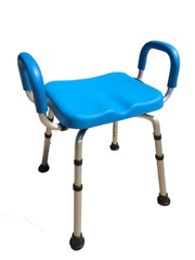 Independence(tm) Deluxe Bath & Shower Chair / Bench PADDED with Armrests
