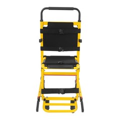 Folding 4-wheel Evacuation Chair Ems Medical Emergency Patient Transfer Chair.